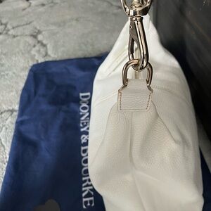 Dooney & Bourke White Leather Shoulder Bag